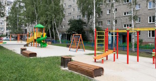 Благоустройство детской площадки во дворе от 2066 руб. в Кирове-Чепецке